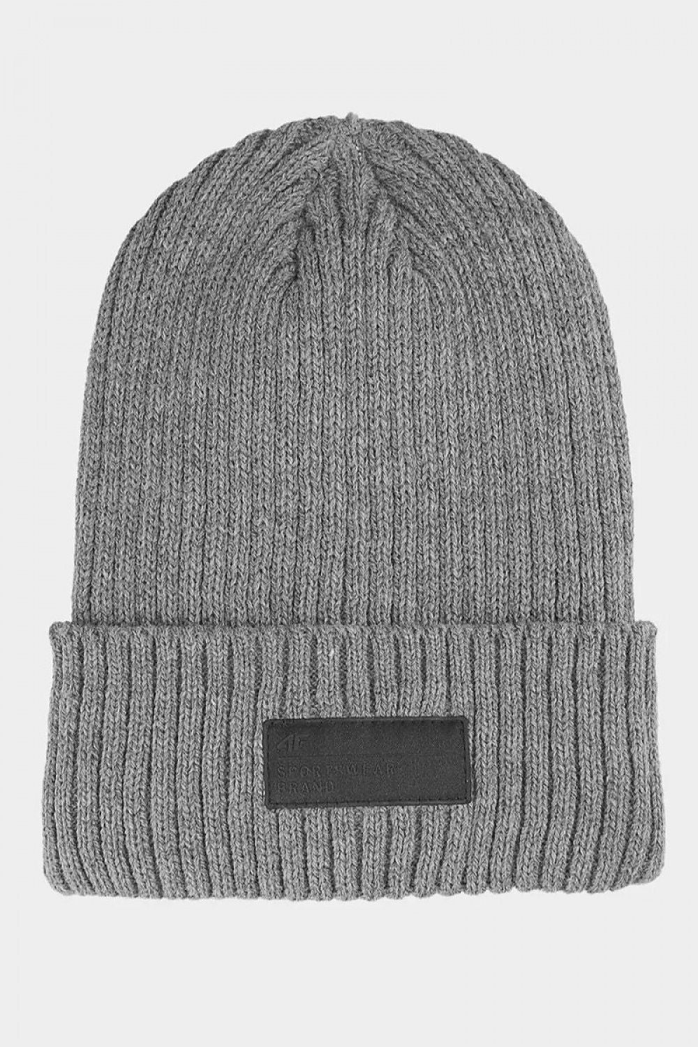   Czapka Męska Model 4FAW23ACAPM306-24M Grey - 4F 