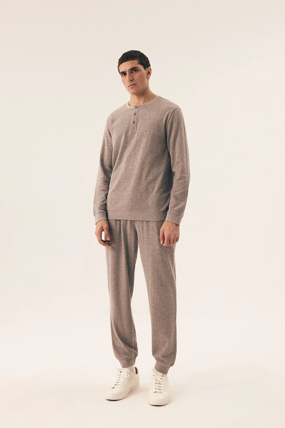   Piżama Męska Model Desert 42638-90X Grey - Henderson 