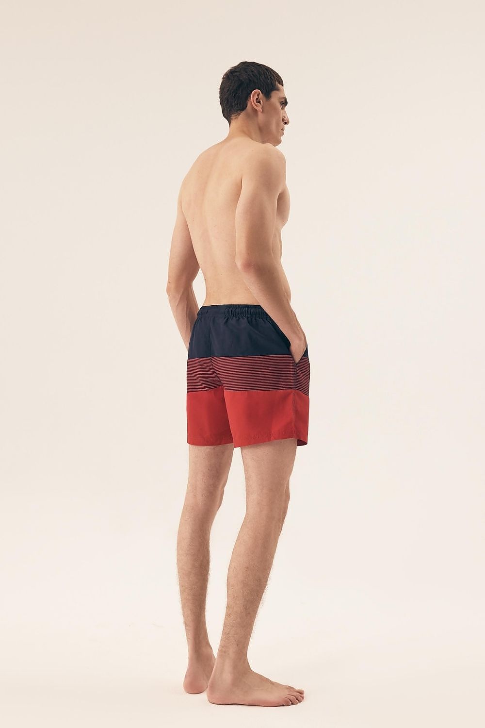   Kąpielówki Model Rival 42609-33X Navy/Red - Henderson 