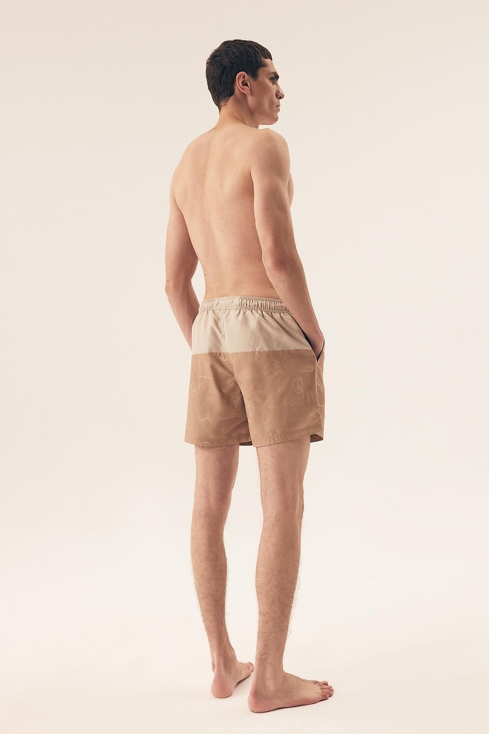   Kąpielówki Model Rune 42644-02X Beige - Henderson 
