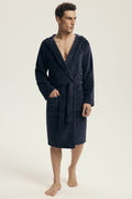   Szlafrok Damski Model Naps 43374-59X Navy - Henderson 