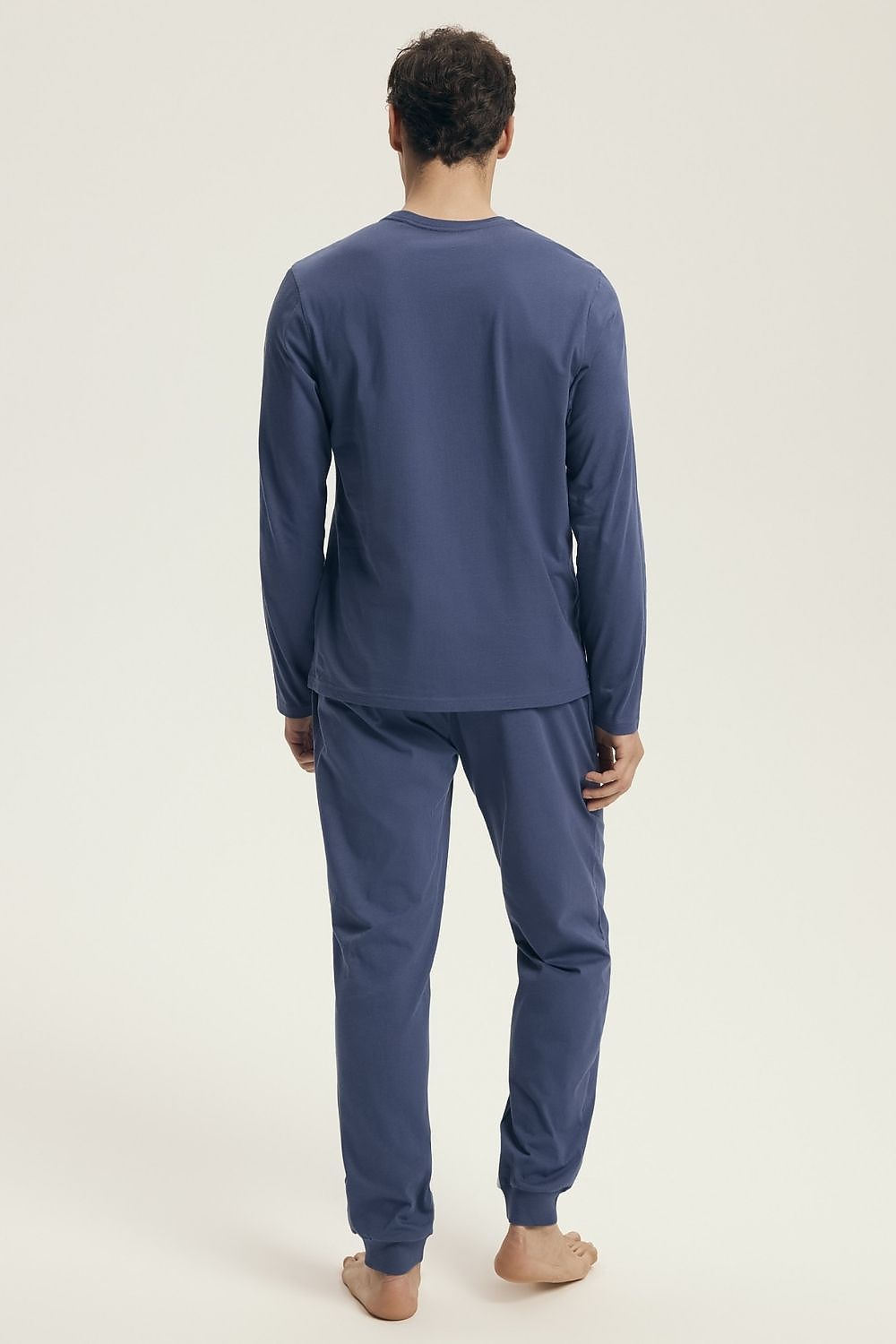   Piżama Męska Model Local 43464 Jeans - Henderson 