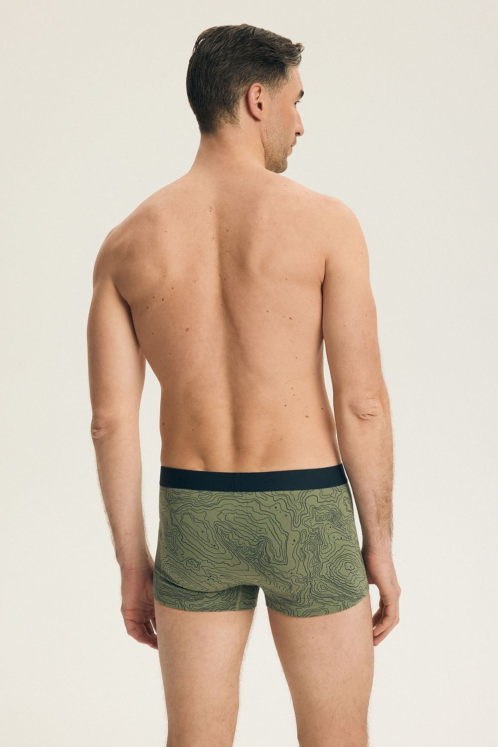   Komplet Bokserki Męskie Model Lap 43385 2pack Navy/Green - Henderson 