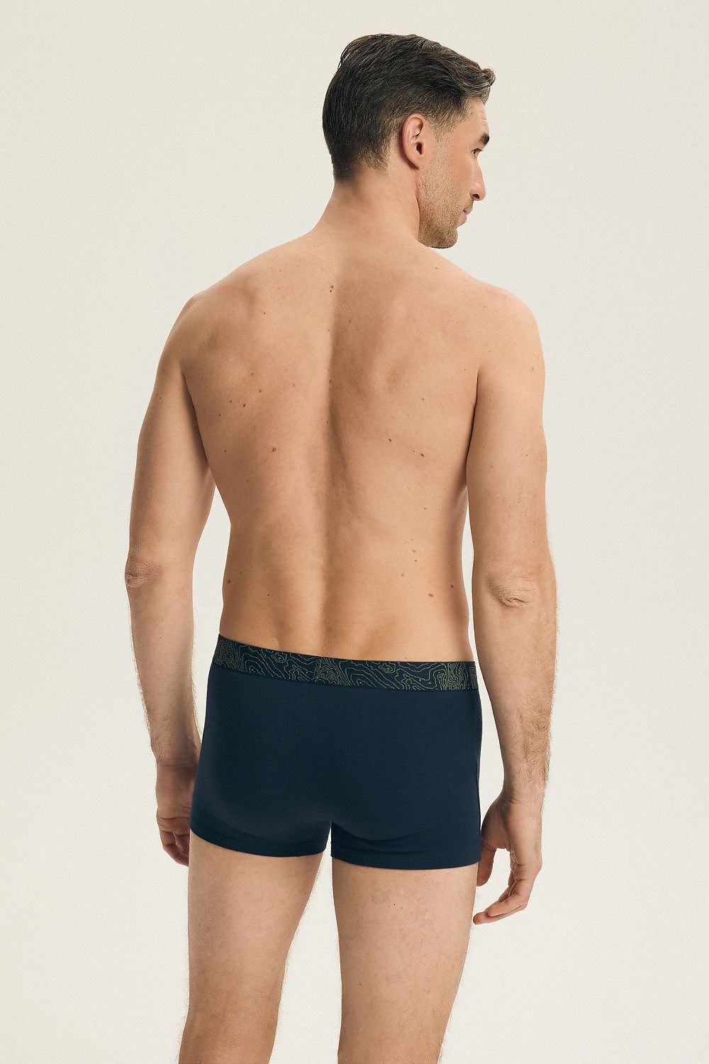   Komplet Bokserki Męskie Model Lap 43385 2pack Navy/Green - Henderson 