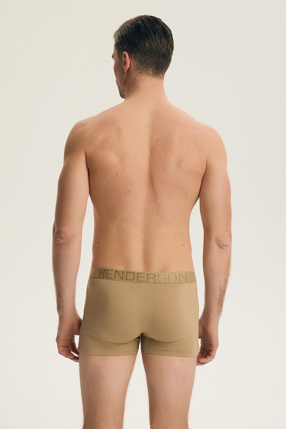  Komplet Bokserki Model Nice 43793 2pack Beige/Black - Henderson 