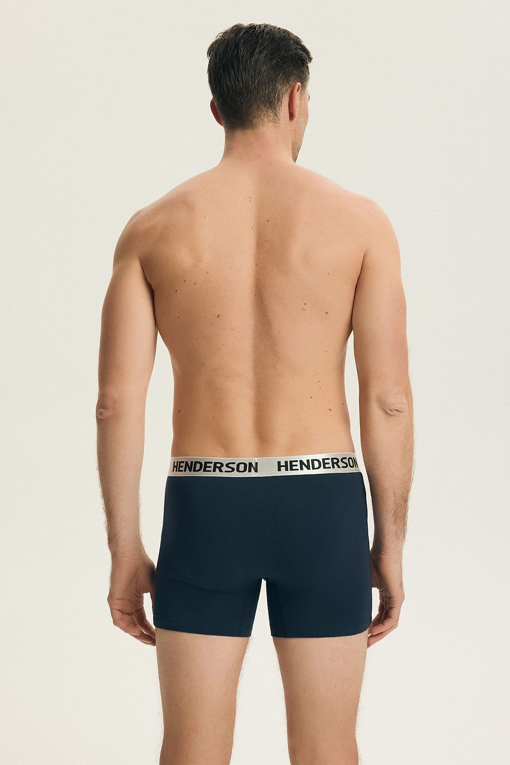   Komplet Bokserki Męskie Model Bow 44527 2pack Navy/Blue - Henderson 