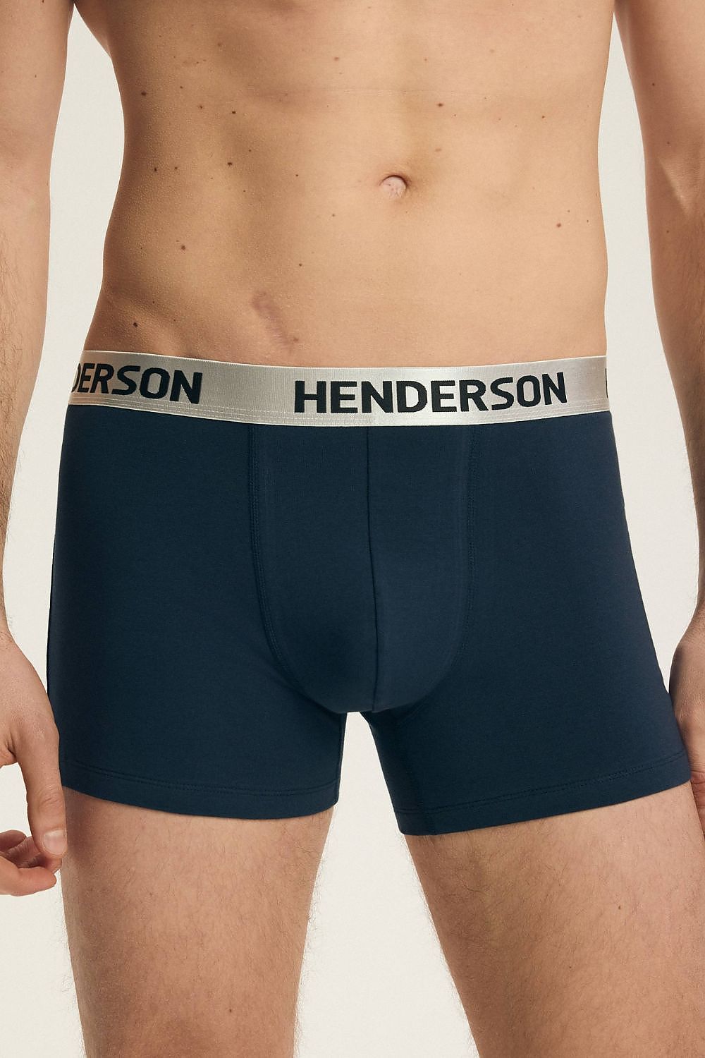   Komplet Bokserki Męskie Model Bow 44528 2pack Navy/Blue - Henderson 