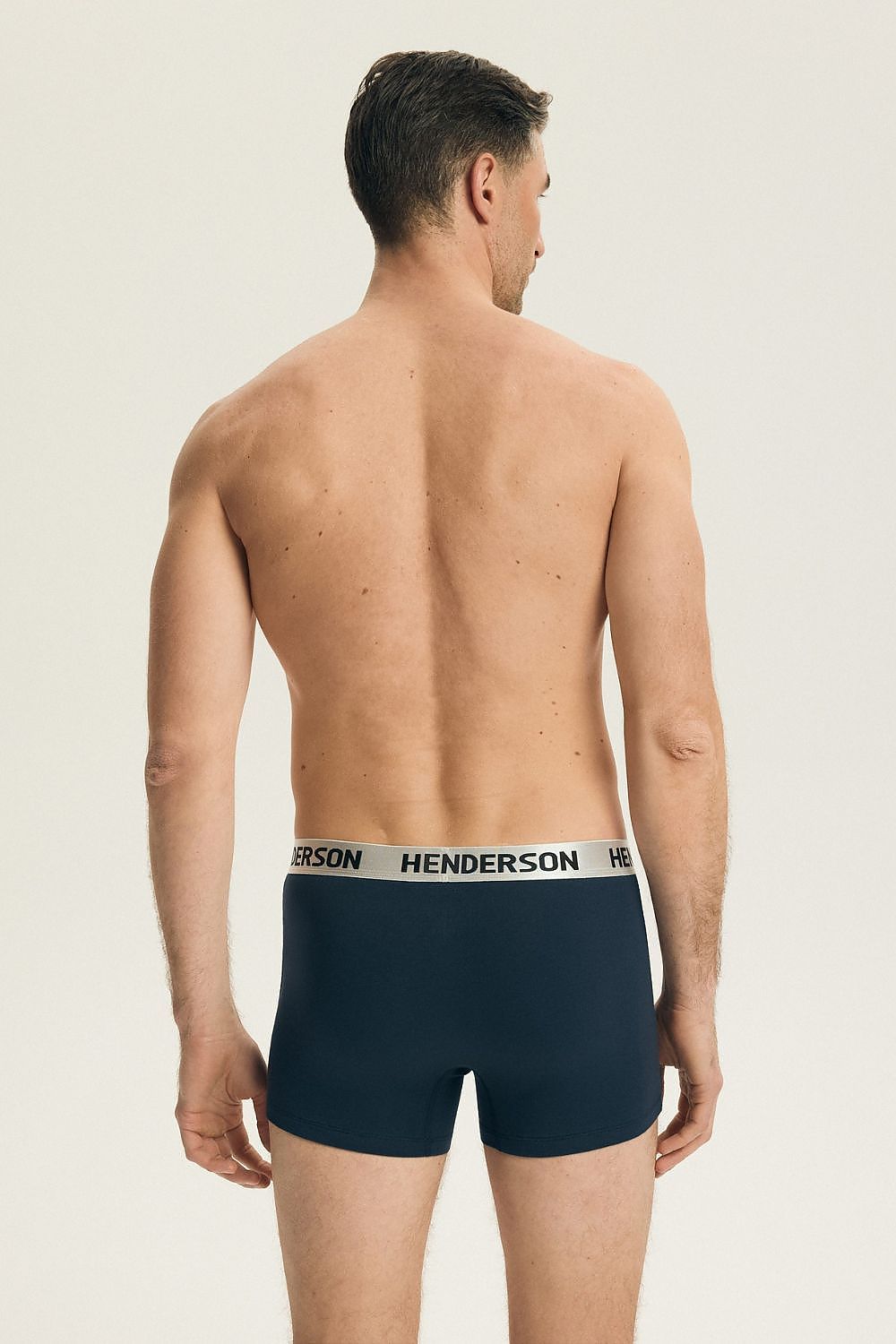   Komplet Bokserki Męskie Model Bow 44528 2pack Navy/Blue - Henderson 