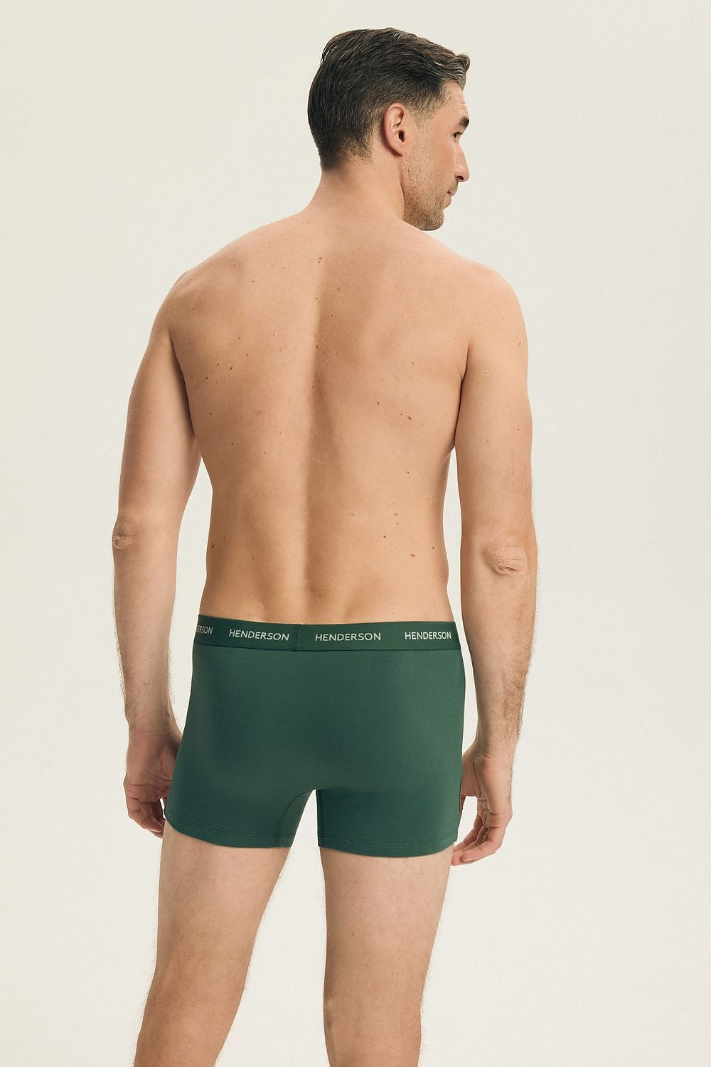   Komplet Bokserki Męskie Model Blank 44522 2pack Green - Henderson 