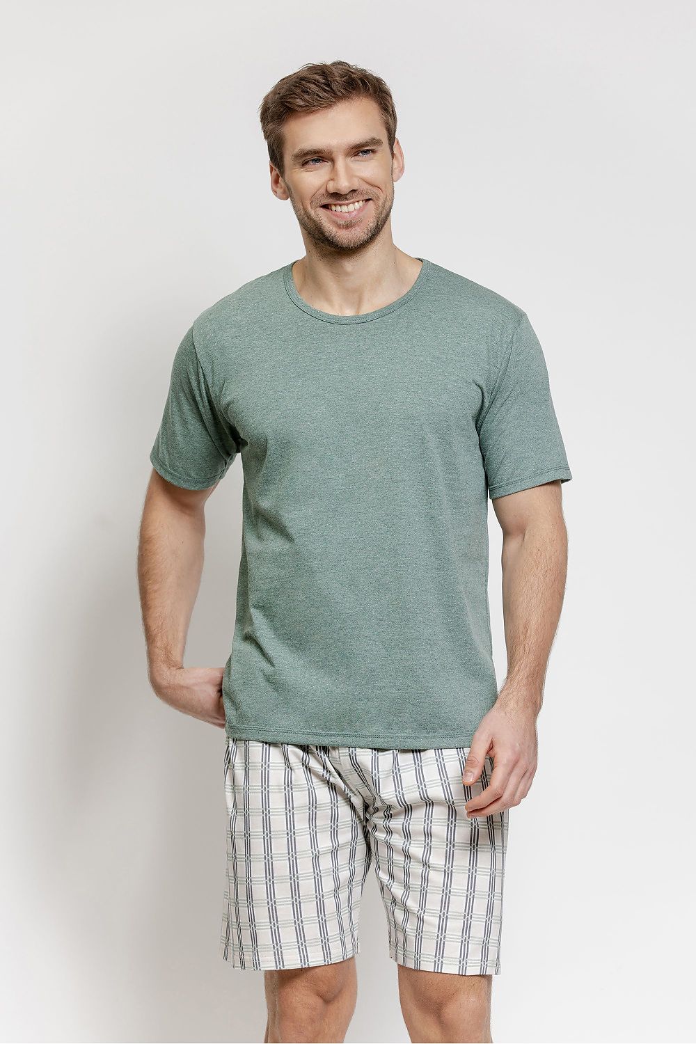   Piżama Męska Model ALex 3581 Green - Taro 
