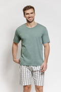  Piżama Męska Model ALex 3581 Green - Taro 