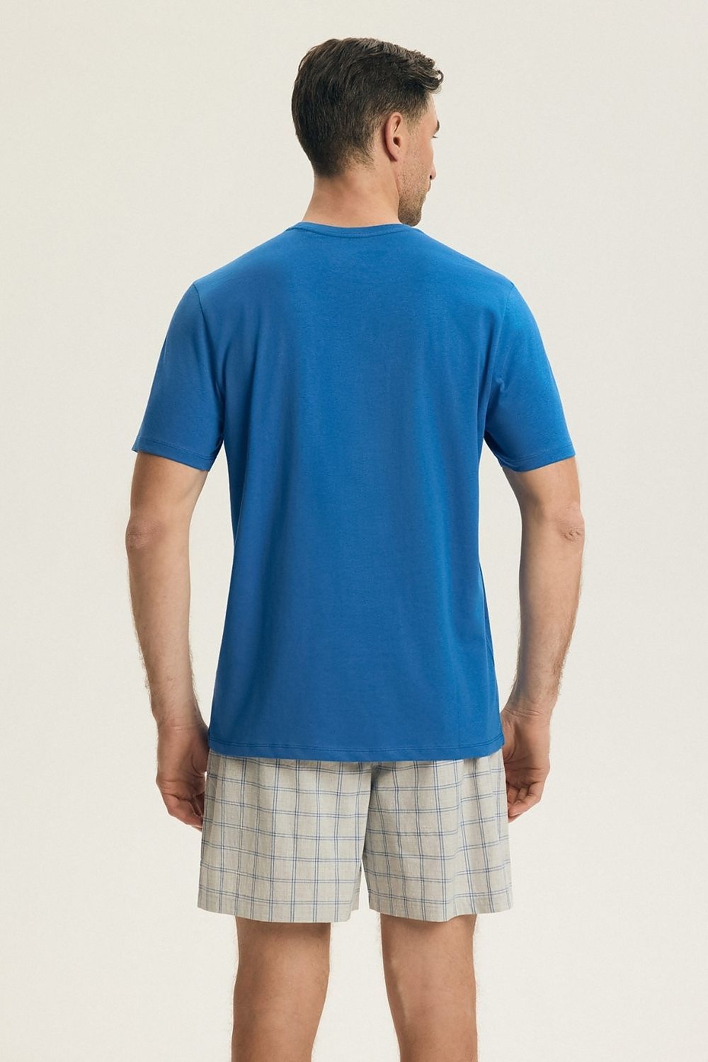   Piżama Męska Model Nori 43453 Blue - Henderson 