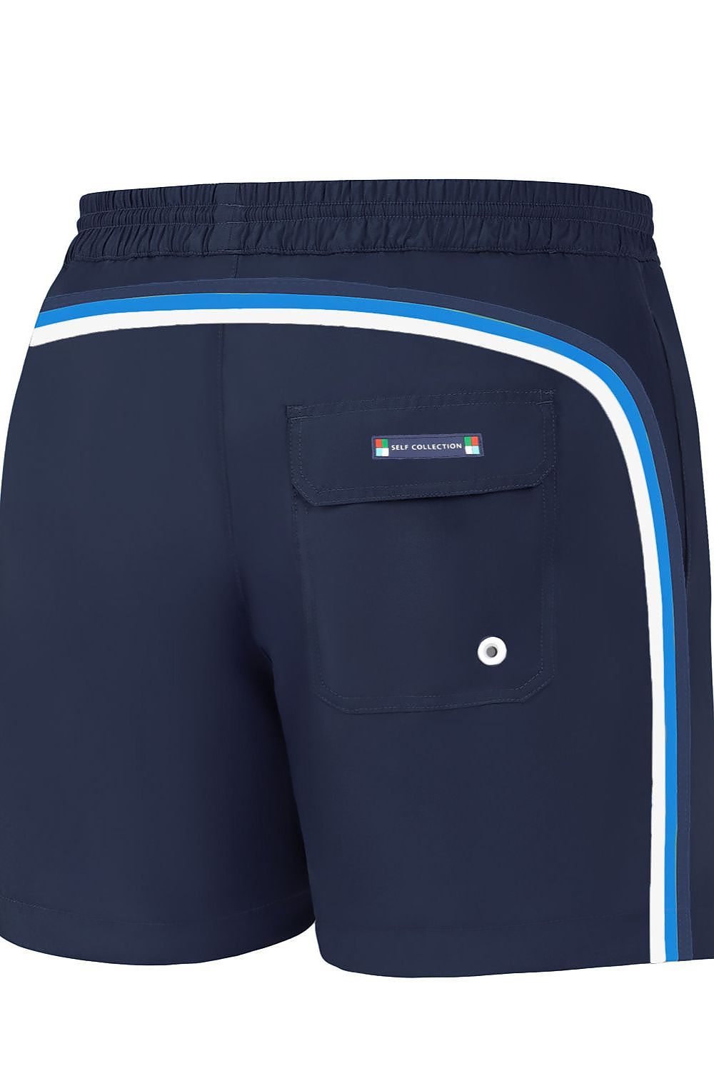   Szorty Kąpielowe Model SM33 17 Navy - Barontex 