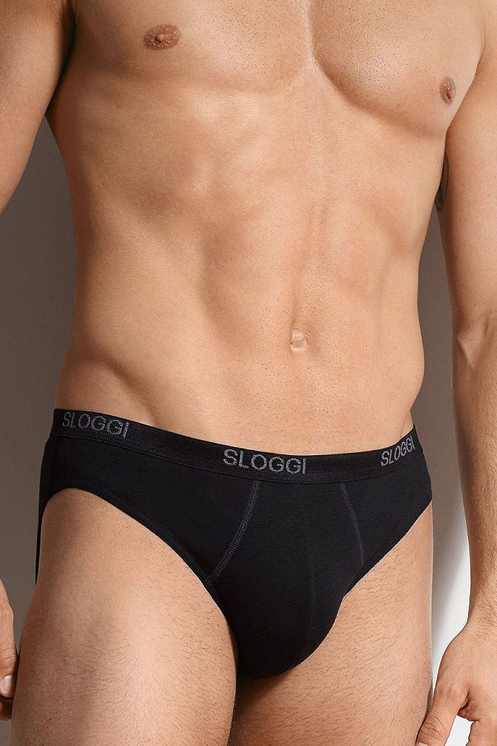   Slipy Model Men Basic Mini 10004711 202795 Black - Sloggi 