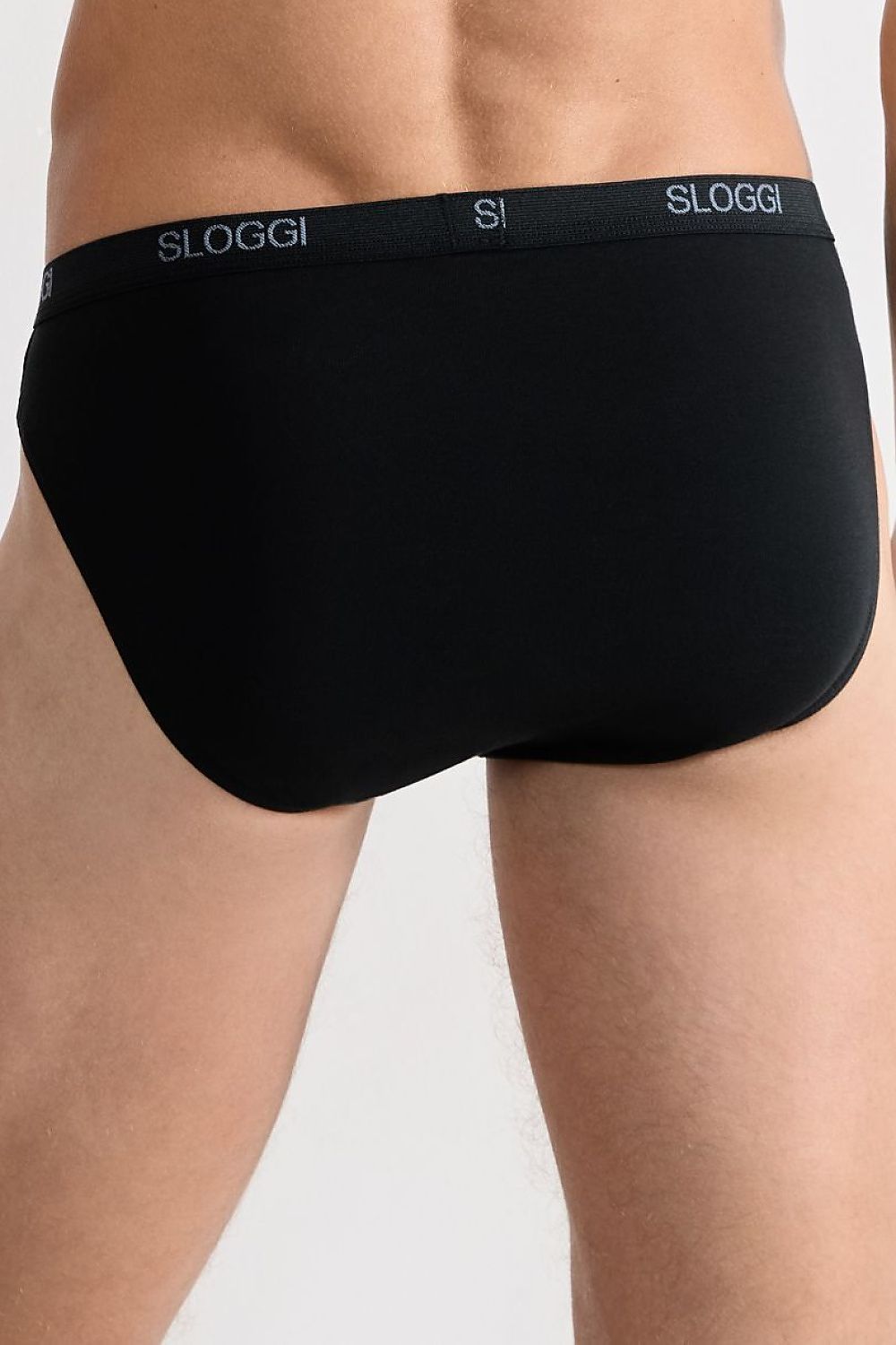   Slipy Model Men Basic Mini 10004711 202795 Black - Sloggi 
