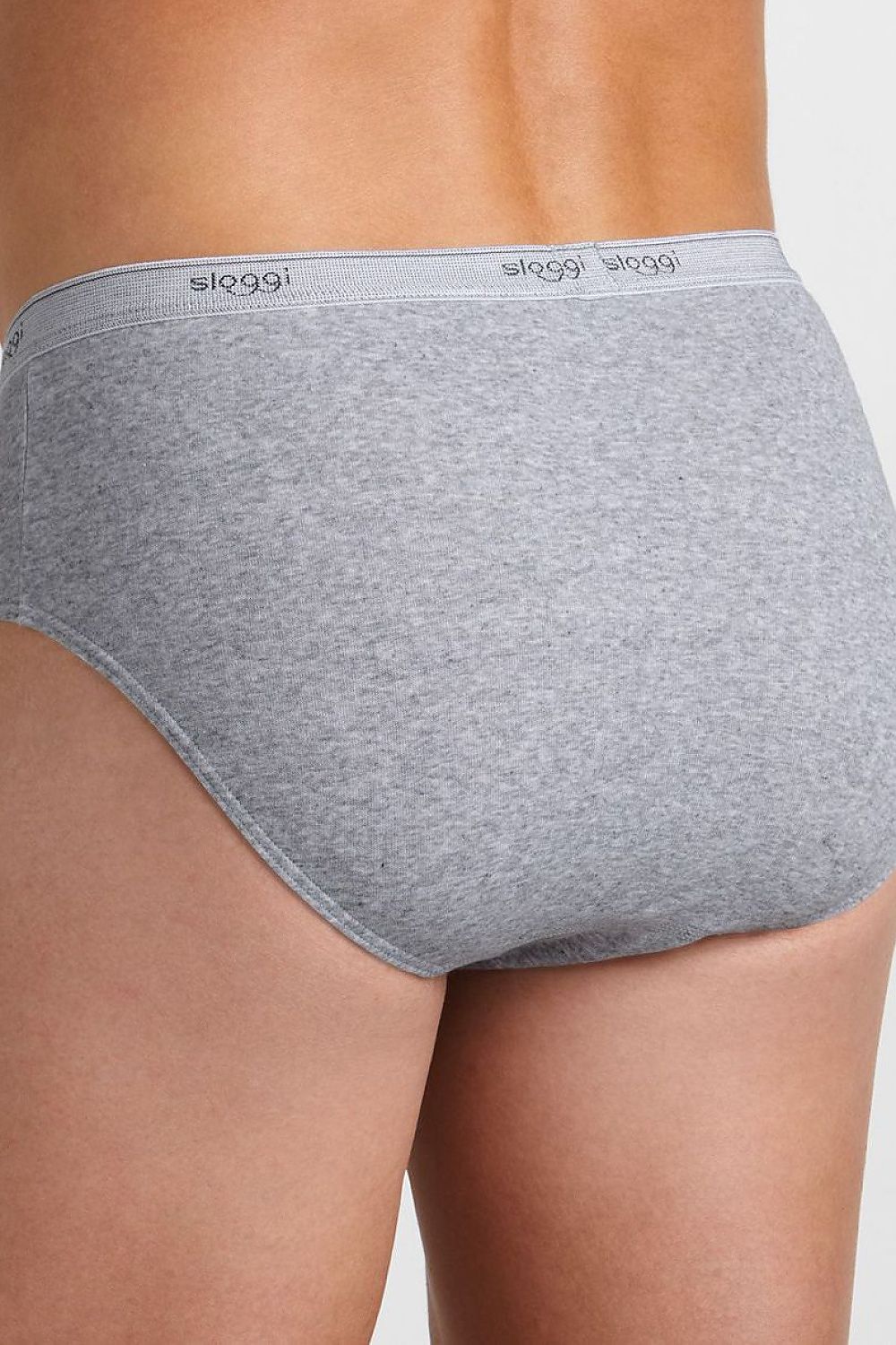   Slipy Model Men Basic Midi 10004712 52498 Grey - Sloggi 