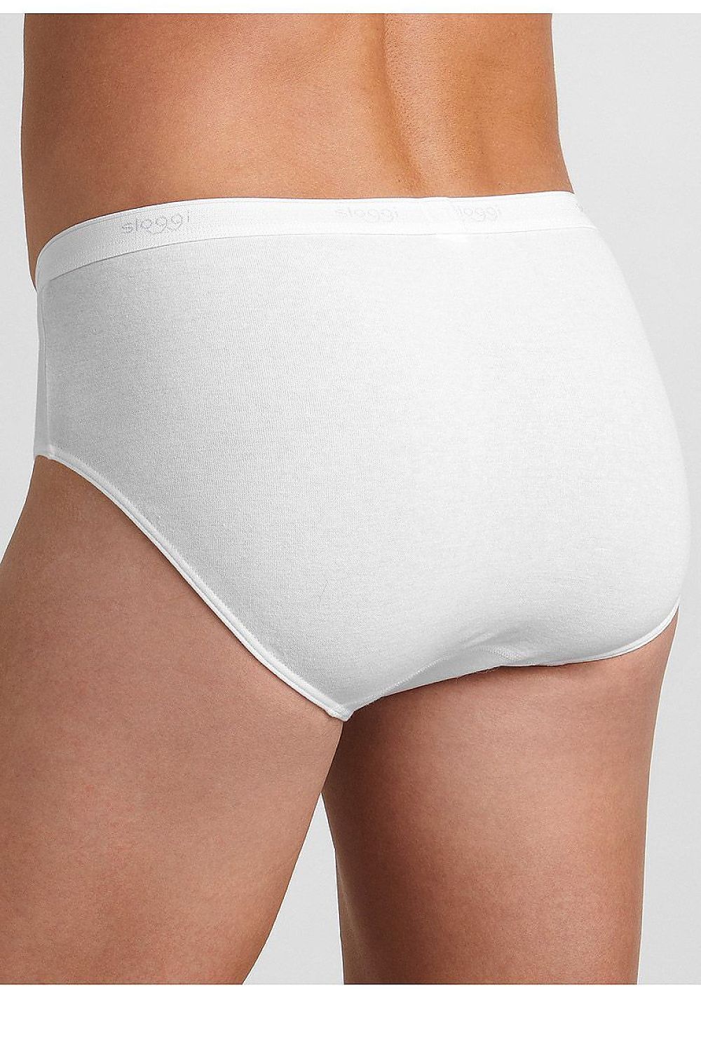   Slipy Model Men Basic Midi 10004712 52497 White - Sloggi 