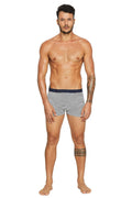   Bokserki Męskie Model Vision 37799-59X White/Navy - Henderson 